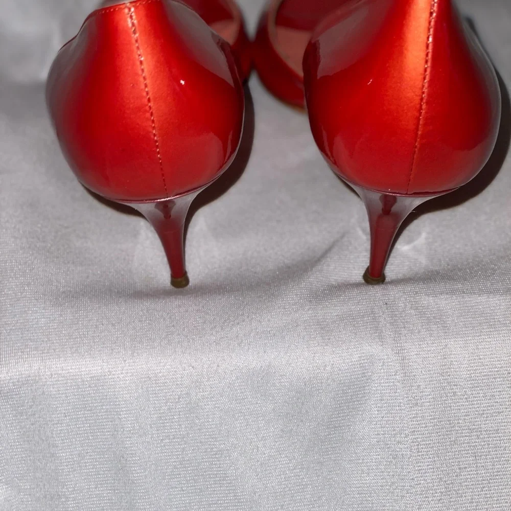 Sebastian Milano Cutaway  Patent Heels